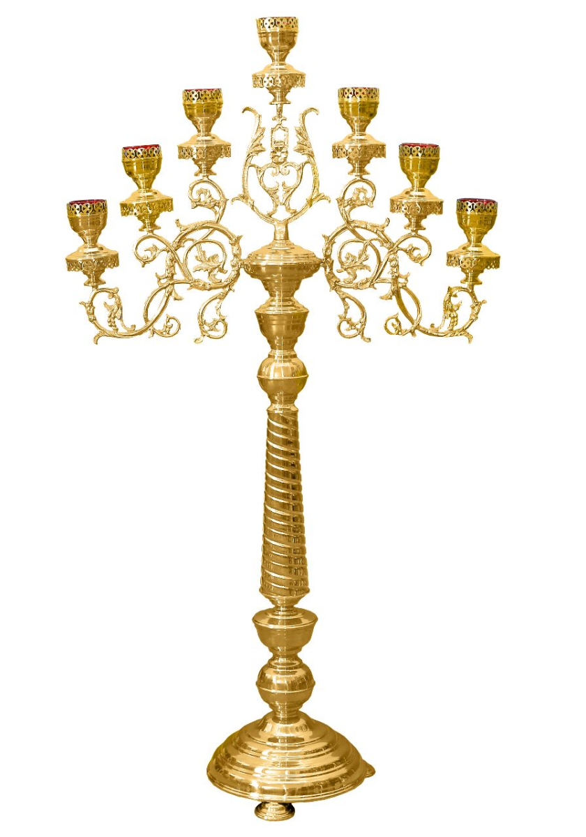 Seven branch candelabrum 12259