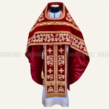 Embroidered priest's vestments 10181