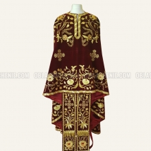 Embroidered priest's vestments 10187
