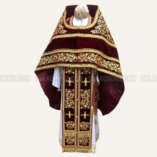 Embroidered priest's vestments 10654