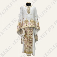 EMBROIDERED PRIEST'S VESTMENTS 11807 1