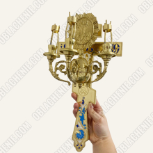 Paschal three candle-holder 12697