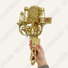 Paschal three candle-holder 12698